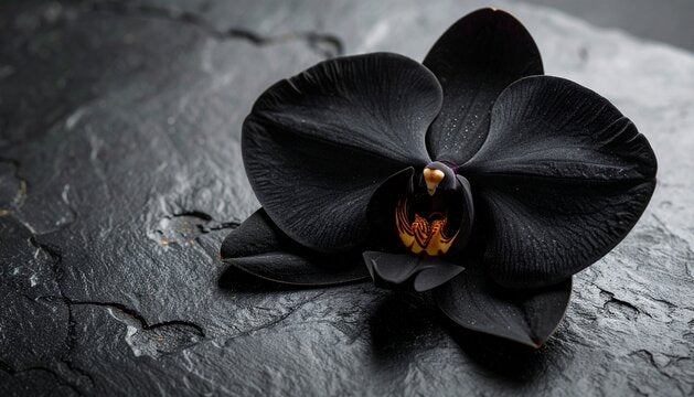 Black phalaenopsis Orchid Flower Seeds - Heirloom Non GMO Premium Garden Seeds for Planting