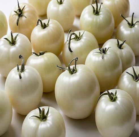 White Tomato vegetable seeds - Heirloom, Organic, Non Gmo Garden Seeds for kitchen garden planting