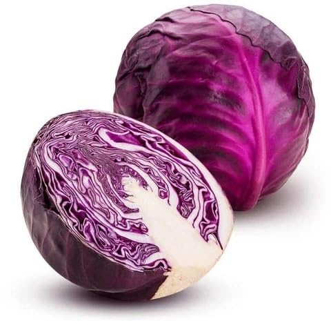 Purple Cabbage Vegetables Seeds vegetable seeds - Heirloom, Organic, Non Gmo Garden Seeds for kitchen garden planting