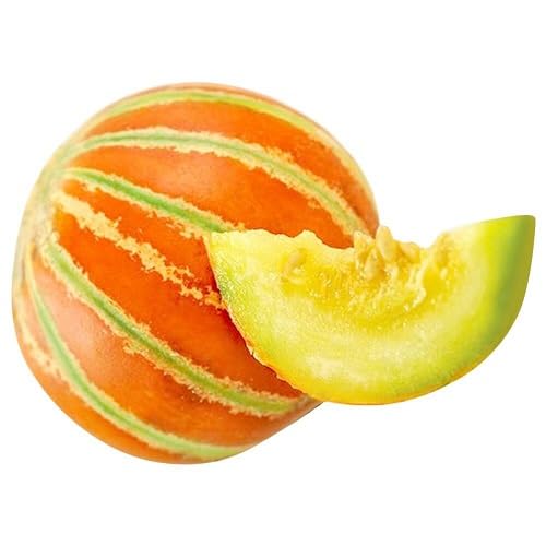Orange Kajari Melon vegetable seeds - Heirloom, Organic, Non Gmo Garden Seeds for kitchen garden planting