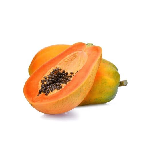 Orange Papaya fruit seeds for organic garden planting