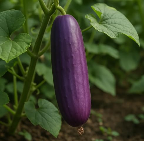 Purple Cucumber vegetable seeds vegetable seeds for Home Gardening, Fresh Seasonal Vegetable for kitchen garden planting