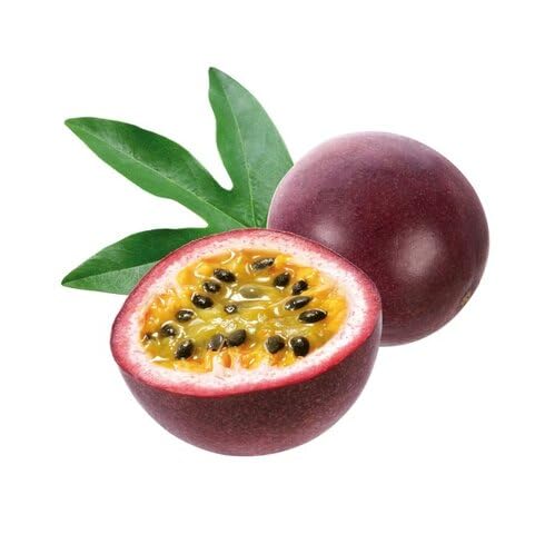 Purple Passiflora fruit seeds for organic garden planting