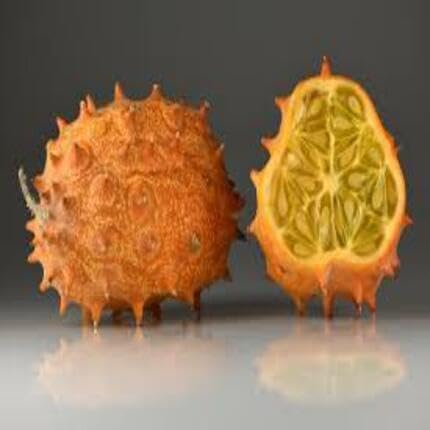 Kiwano Melon Orange fruit seeds for organic garden planting