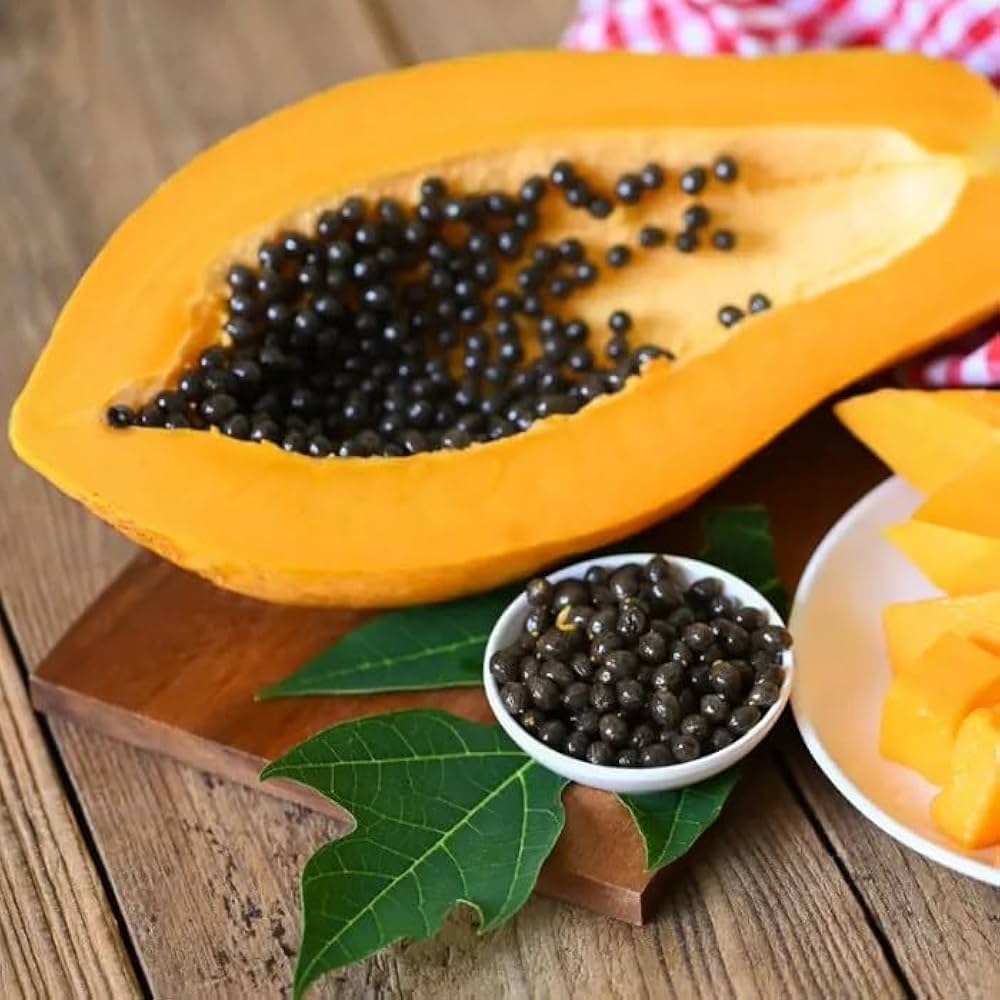 orange papaya fruit for planting fresh tropical papayas your backyard garden Fruit seeds
