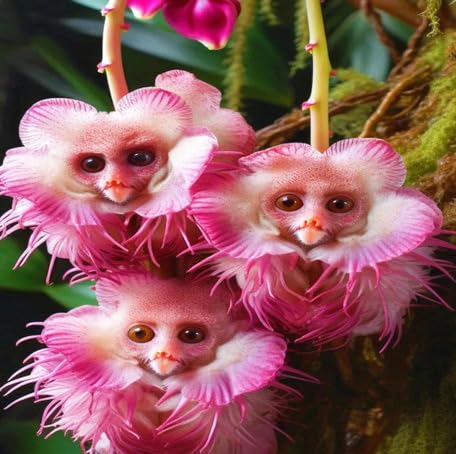Pink Monkey Orchid Flower Seeds