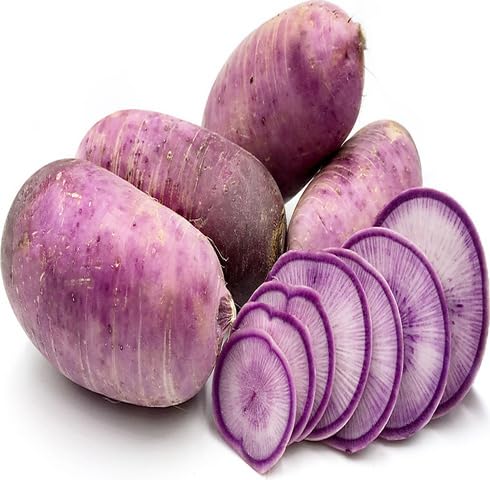 Purple Radish vegetable seeds - Heirloom, Organic, Non Gmo Garden Seeds for kitchen garden planting