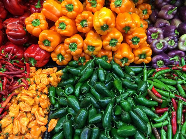Peppers Mixed vegetable seeds - Heirloom, Organic, Non Gmo Garden Seeds for kitchen garden planting
