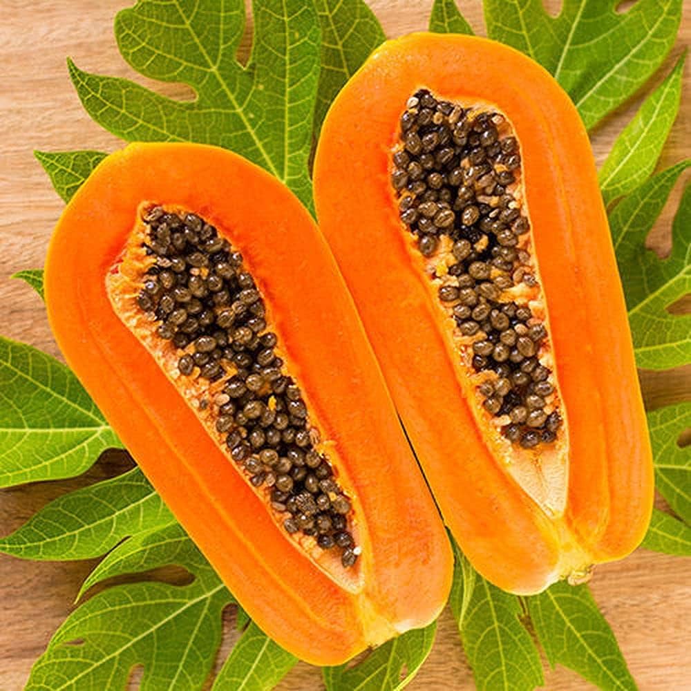 Thai Papaya Carica Tropical Fruit