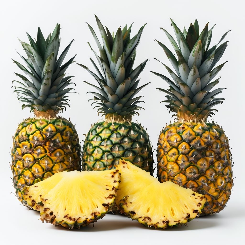Brown Pineapple Fruit Flavorful And Beautiful Pineapples Fruit Seeds