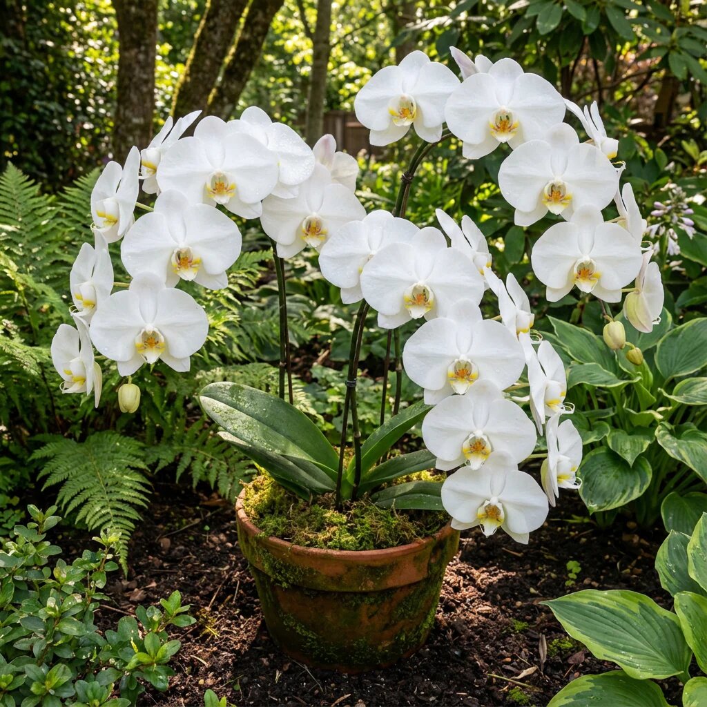 White Orchid Flower Seeds