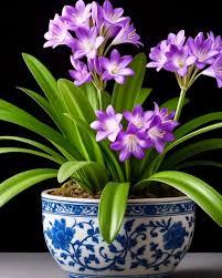 Purple Clivia Flower Seeds - Heirloom Non GMO High Germination Garden Seeds for Planting
