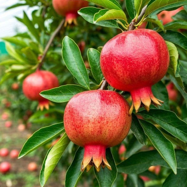 pomegranate punica granatum outdoor sweet fruit seeds