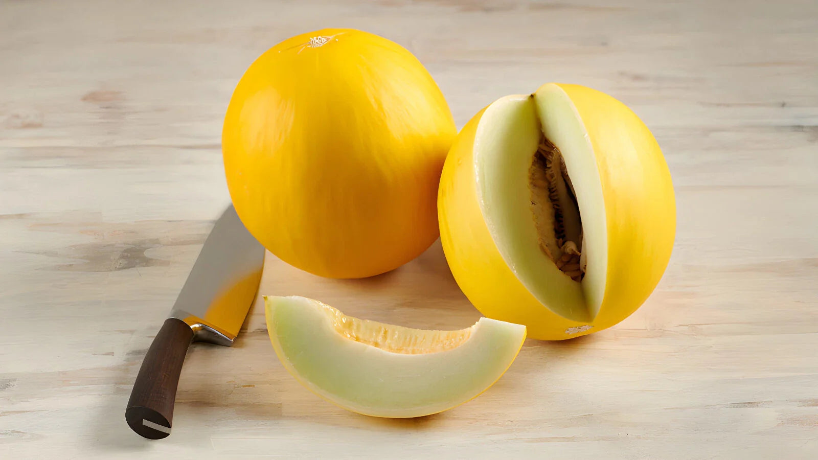 golden honeydew super sweer soft white flesh melon high organic Fruit Seeds organic garden seeds