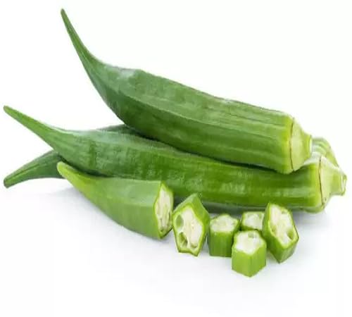 green okra ,green vegetable seeds