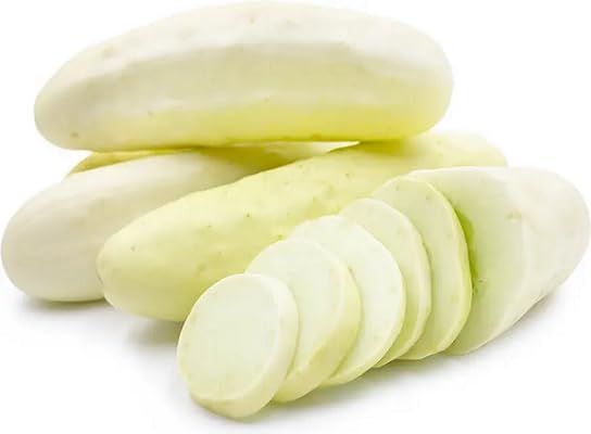 White Cucumber vegetable seeds - Heirloom, Organic, Non Gmo Garden Seeds for kitchen garden planting