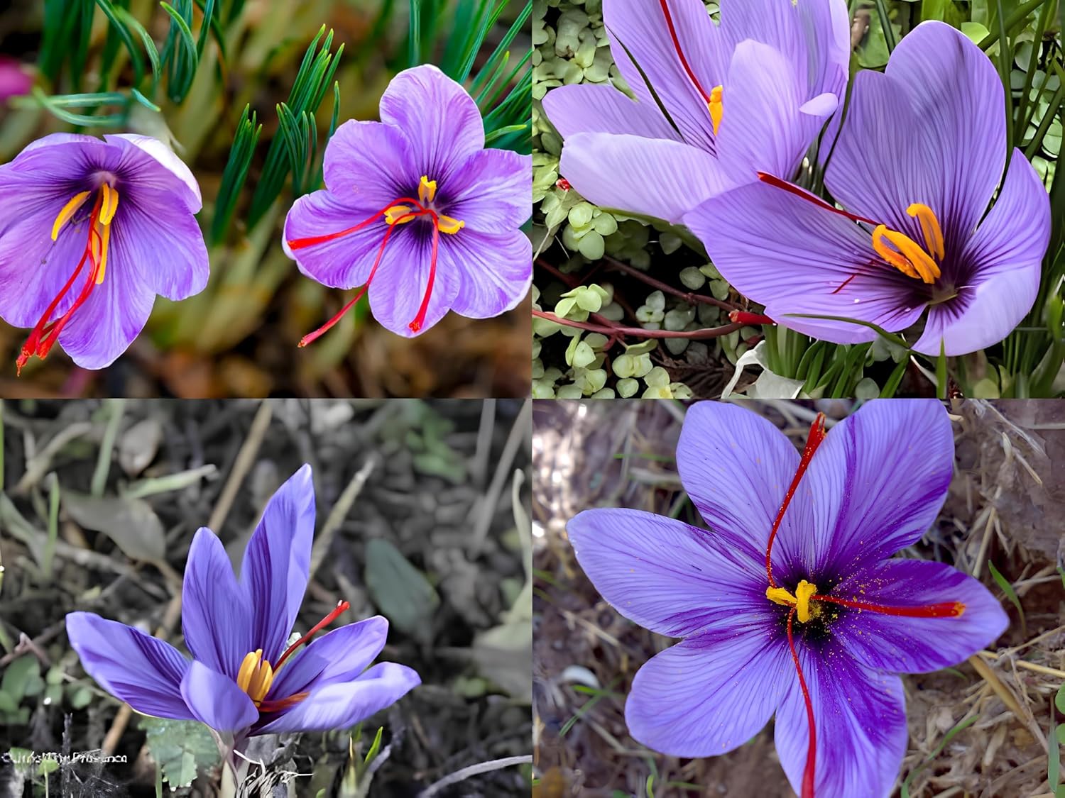Violet Saffron Flower Seeds