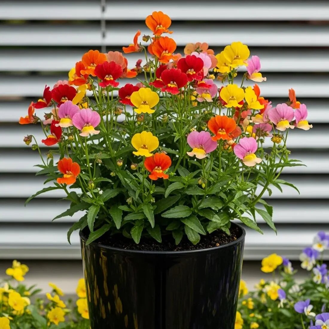 Mixed Nemesia Flower Seeds – Premium Floral Seeds for Decorative Outdoor Landscapes