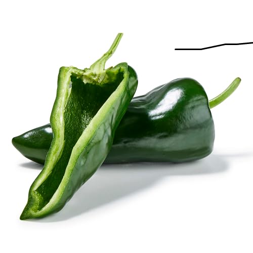 Green Pepper Poblano Vegetables Seeds vegetable seeds - Heirloom, Organic, Non Gmo Garden Seeds for kitchen garden planting