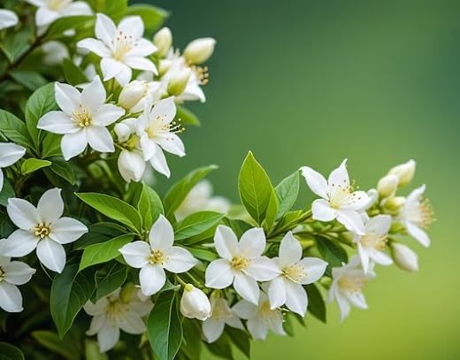White Coral Jasmine Flower Seeds