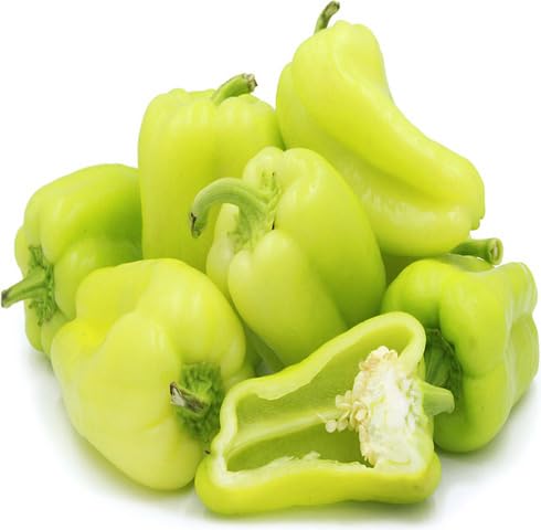 Green Gypsy Pepper vegetable seeds - Heirloom, Organic, Non Gmo Garden Seeds for kitchen garden planting