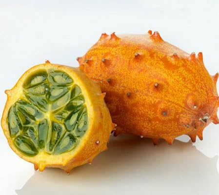 Orange Kiwano vegetable seeds - Heirloom, Organic, Non Gmo Garden Seeds for kitchen garden planting