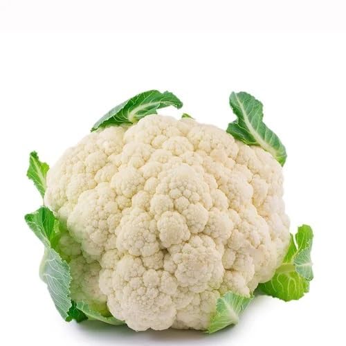 White Cauliflower Vegetables Seeds vegetable seeds - Heirloom, Organic, Non Gmo Garden Seeds for kitchen garden planting