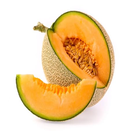 Orange Muskmelon fruit seeds for organic garden planting