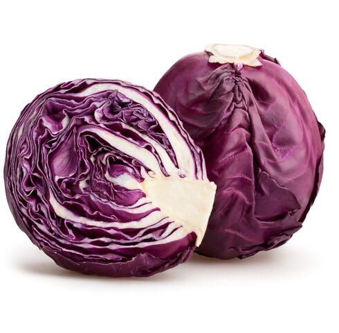 Purple Cabbage vegetable seeds - Heirloom, Organic, Non Gmo Garden Seeds for kitchen garden planting