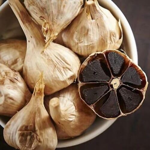 Black Garlic Vegetable Seeds Heirloom, Non-GMO for Home Garden Planting