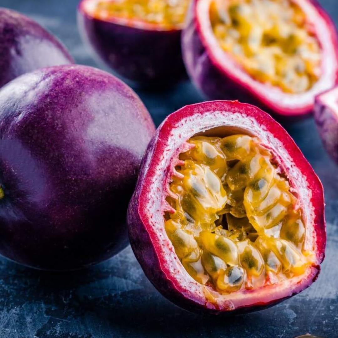 Passion Fruit Dark Purple Variety Backyard Gardens For Fruit Seeds