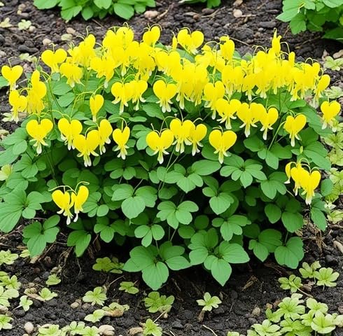 Yellow Dicentra Spectabilis Flower Seeds
