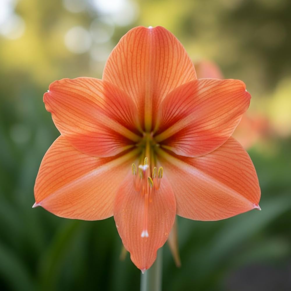 Orange Giant Amaryllis Flower Seeds – Heirloom, Non-GMO, High Germination Seeds - Heirloom Non GMO High Germination Orga