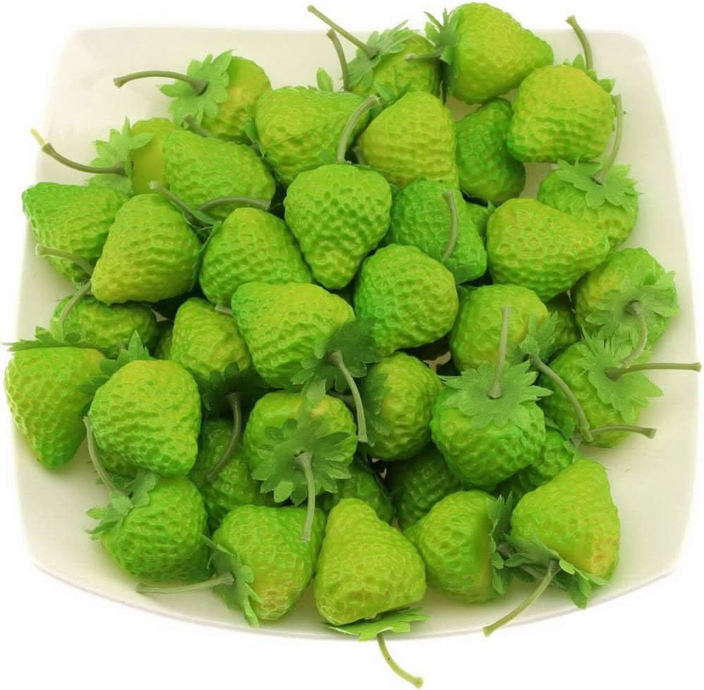 Green Strawberry Fruit Growing Vibrant And Sweet Strawberries Home Fruit Seeds