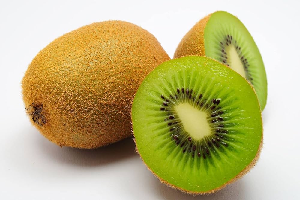 kiwi actinidia deliciosa in urban garden Fruit