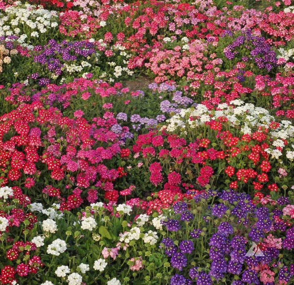 Verbena Hybrida Flower Mixed Color Long Flowering Drought Tolerant Plant Flower Seeds