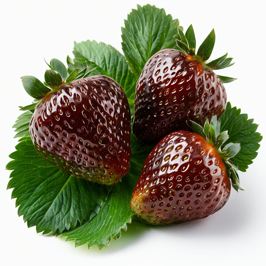 Brown Strawberry Juicy Flavorful Growth Fruit Seeds