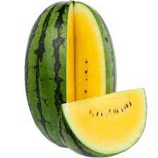 Yellow Watermelon Fruit Growing Sweet And Vibrant Watermelons Fruit Seeds