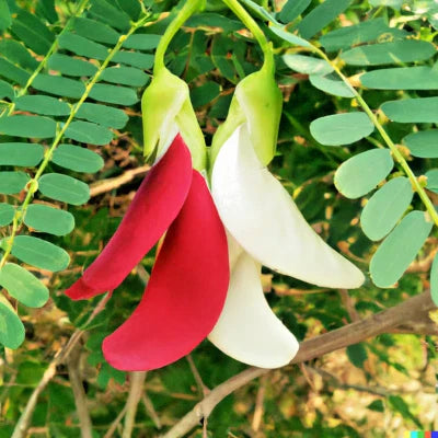 Vegetable Hummingbird Tree Mix Sesbania Grandiflora Agati Flower
